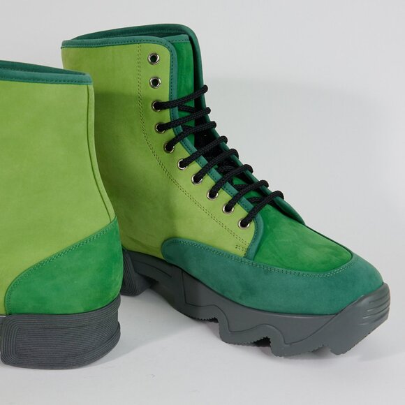 iRi - Green Suede High Top Boot - NWOT - Size 46 main image 4